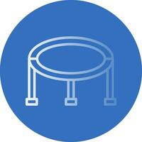 Trampoline Vector Icon Design