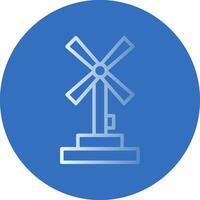 Windmill Vector Icon Design
