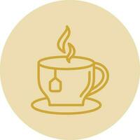 Tea cup Vector Icon Design