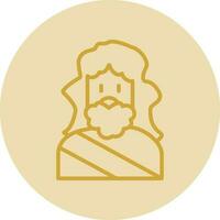 Zeus Vector Icon Design