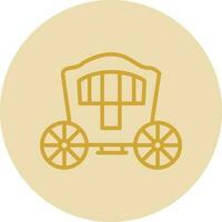 Carriage Vector Icon Design