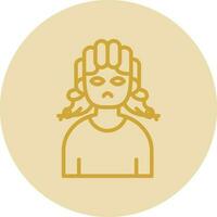 Medusa Vector Icon Design
