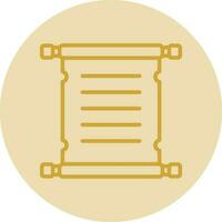 Parchment Vector Icon Design