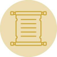 Parchment Vector Icon Design