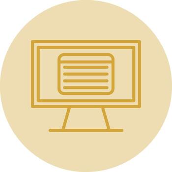 Program Vector Icon Design