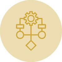 Algorithm Vector Icon Design