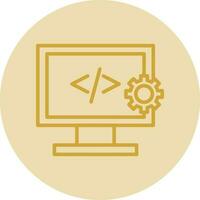 Web development Vector Icon Design