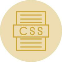 Css file Vector Icon Design