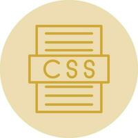 Css file Vector Icon Design