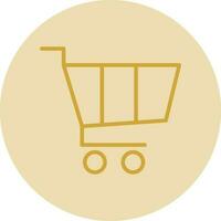 Trolley Vector Icon Design