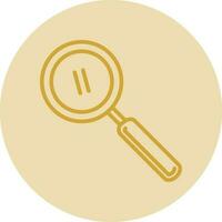 Magnifying glass Vector Icon Design