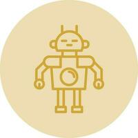 Robot Vector Icon Design