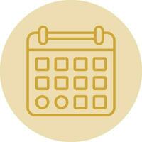 diseño de icono de vector de calendario