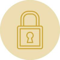 Padlock Vector Icon Design