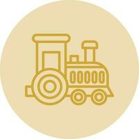 Toy train Vector Icon Design