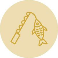 Fishing Vector Icon Design