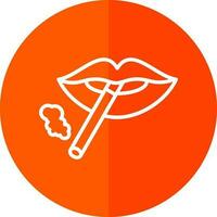 Lips Vector Icon Design