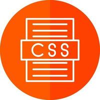 Css file Vector Icon Design