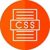 Css file Vector Icon Design