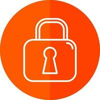Locked Vector Icon Design