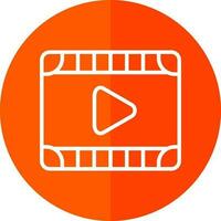 Video Vector Icon Design