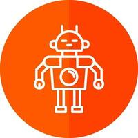 Robot Vector Icon Design