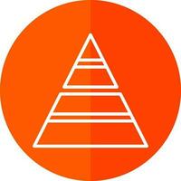 Pyramid Vector Icon Design