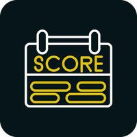 Scoring Vector Icon Design