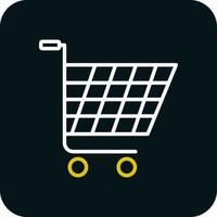 Trolley Vector Icon Design