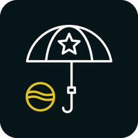 Umbrella Vector Icon Design