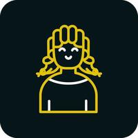 Medusa Vector Icon Design