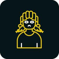 Medusa Vector Icon Design