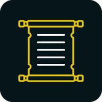 Parchment Vector Icon Design