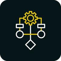Algorithm Vector Icon Design