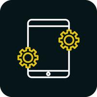 Mobile app Vector Icon Design