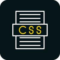 Css file Vector Icon Design