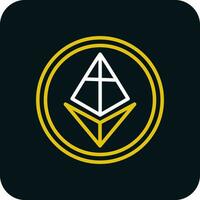 Ethereum Vector Icon Design