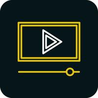 Video Vector Icon Design