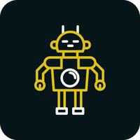 Robot Vector Icon Design