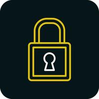 Padlock Vector Icon Design