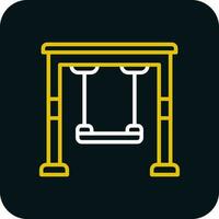 Swing Vector Icon Design