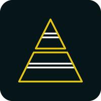 Pyramid Vector Icon Design