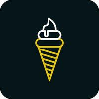 Ice cream Vector Icon Design