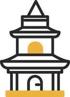 Temple Vector Icon Design