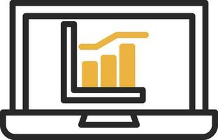 Analytics Vector Icon Design