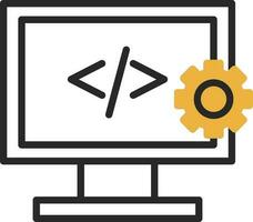 Web development Vector Icon Design