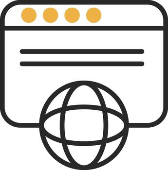 Browser Vector Icon Design