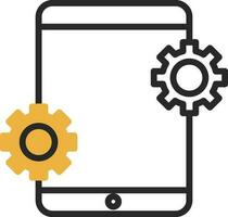 Mobile app Vector Icon Design