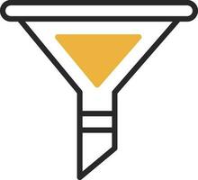 Funnel Vector Icon Design