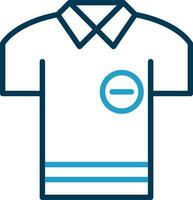 Polo shirt Vector Icon Design